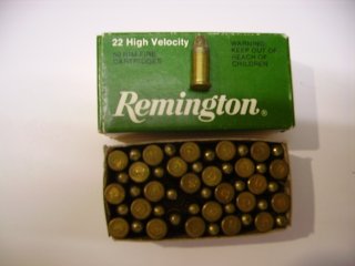 .22Short HV Remington 100 Patronen
