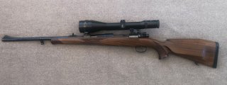 DWM-Custom Repetierbüchse im Kaliber 9,3x62 mit Zeiss 3-12x56 mit bel. Absehen