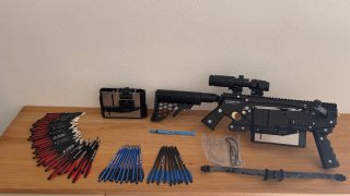 Mey Interceptor Armbrust – 2 Magazine, Feyachi-Optik, 60 Bolzen, Ersatzsehne – nur 3 Schüsse
