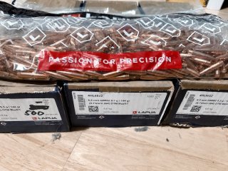 434 Stück Geschosse Lapua MaxRange Target 144 gr .264 / 6,5 mm 6.5 Creedmoor MaxRT GB582