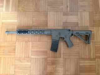 Savage MSR 15 223Remington FDE