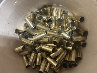 Hülsen .50AE 66 gereinigte + 57 ungereinigte
