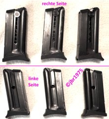 3 x Walther GSP Magazin .22lr / .22lfB / KK 5 Schuss altes Modell