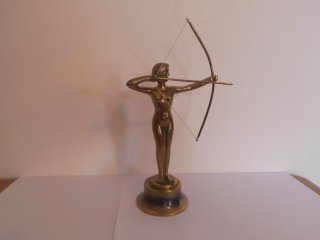 Super DEKO-STATUE(massiv Messing)