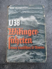 Marine / U-Boot, "M. Valentiner, U38 Wikingerfahrten" 1934