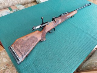 Mauser 66S in 8x68S mit Mündungsbremse