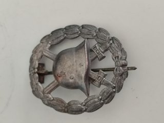 Verwundeten Abzeichen Silber Durchbrochen Original