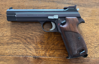 gebrauchte Pistole SIG 210-6 Serien-Nr. P 308011 im Kal. 9 mm Luger