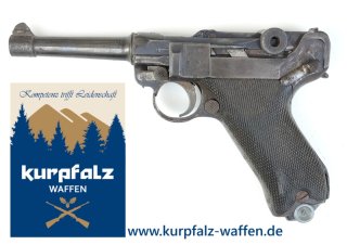 Pistole Erfurt P08 1917 Kal. 9mm Luger --NUMMERNGLEICH--