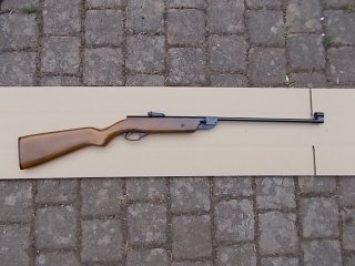 Achtung Sammler schönes altes Baical Made in Russia Luftgewehr Kal. 4,5 mm mit F-Zeichen no 98 teile
