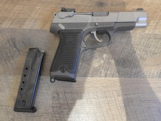 Ruger Pistole Mod.P90DC, Stainless, Kaliber 9mmLuger, sehr gut
