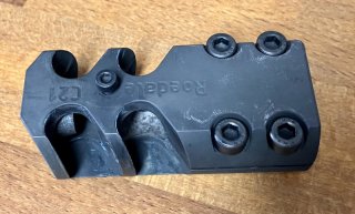Roedale C21 Kaliber .30 Klemm- Mündungsbremse für Läufe von 20,8 - 21,2 mm Durchmesser ideal Rem 700