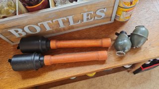 Handgranaten Set M43 und M39