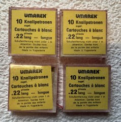 40 Umarex Knallpatronen .22 lang