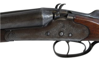 Hahn Doppelflinte G. Roth Breslau im Kal. 16/65 bei taunus-waffen.de