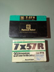 39 Schuss RWS / Dynamit Nobel Brenneke TIG 10,5 g 7x57R.