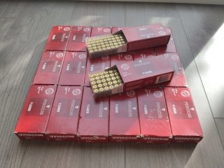 1000 Stück Fiocchi 9 mm Luga Hülsen -einmal verschossen - in Originalverpackung