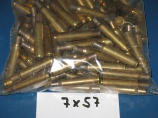 7x57 PPU HÜLSEN 50stk