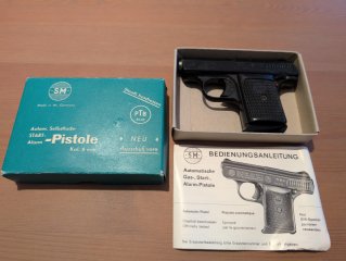 SM 110 PTB 44-69 SM-Rhöner 8mm Knall mit Ovp