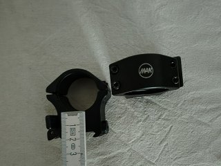 MAK Schnellspannmontage Picatinny 30 mm, BH 20mm