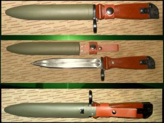 === chinesisches Bajonett für Sturmgewehr Typ-81/T81 (AK47 Kalaschnikow Nachfolger China) TOP ===