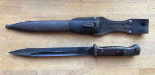 Orig. Bajonett K98 deutsch 2.WK nrgl.