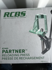 RCBS Partner Press – kompakte Einstationenpresse für Einsteiger & Zweitpresse | NEU & OVP