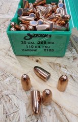 .30-.308/110 grs #2105# Sierra FMJ Geschosse 100 stk