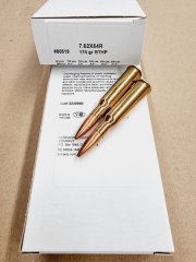7,62x54R/174 grs. HPBT Hornady 100 stk. No:80519 Angebot !!