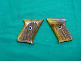 Holzgrifschalen für Walther TPH