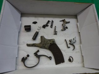 Konvolut Ersatzteile für Nagant Revolver