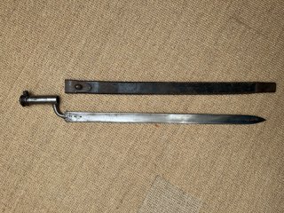 seltenes Tüllenbajonett, Haubajonett