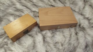 HOLZBOXEN KISTEN KONVOLUT 2 STÜCK