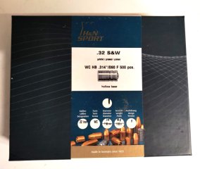 500 Geschosse in .32 sw