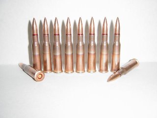 7,62x54R Nagant original Russische Militär Deko Munition