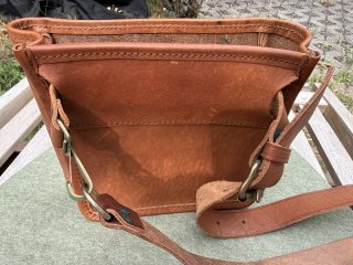 Ledertasche für Schrotpatronen, Hüfttasche