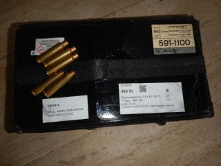 500 Hülsen, schweizer GP 11, Kal. 7,5X55