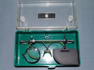 Knobloch Schießbrille mit Glashalter und Abdeckblende