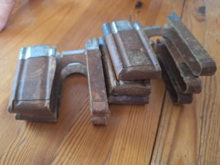 5x Gewachste Ladestreifen zu K11 K31 u. IG 11 (Kal. 7,5 x 55)