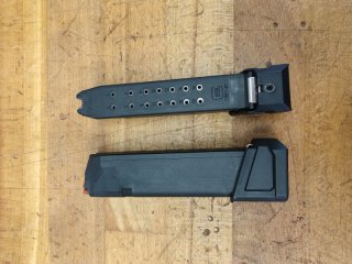 Glock Magazine 9mm 17-Schuss +Verlängerung Glock 17