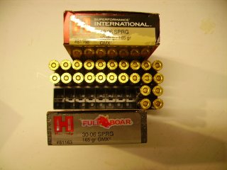 Hornady 30-06 Bleifrei 165 grain 24 Patronen