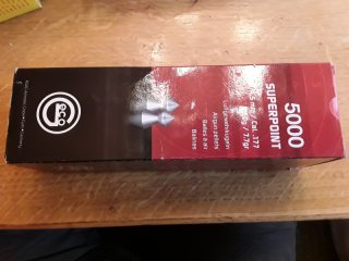 5000 Luftgewehrkugeln Geco Superpoint 4,5mm/0,5g