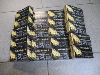 1000 Hülsen 9x19 Sellier und Bellot