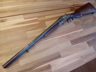 Hahndoppelflinte Westernflinte Coachgun 12-70
