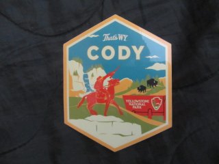 Cody Wyoming Stadt von Buffalo Bill USA
