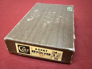 Original Colt Agent Revolver Karton – .38 Special – 2 Inch