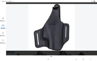 Lederholster für Walther P22 neu in der Originalverpackung