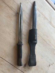 Seitengewehr k98, Bajonet, wk2,