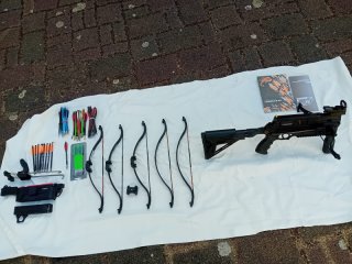 Steambow Stinger 2 mit viel Zubehör