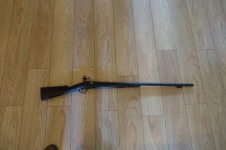 Französische Steinschlossmuskete M1777, Manufaktur St. Etienne, Kal. .69, Original